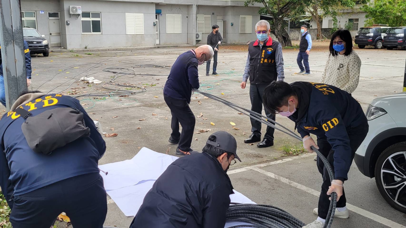 蘇花改仁水隧道電纜線遭竊 花蓮警局與宜蘭警合作破獲重大工程竊盜電纜集團