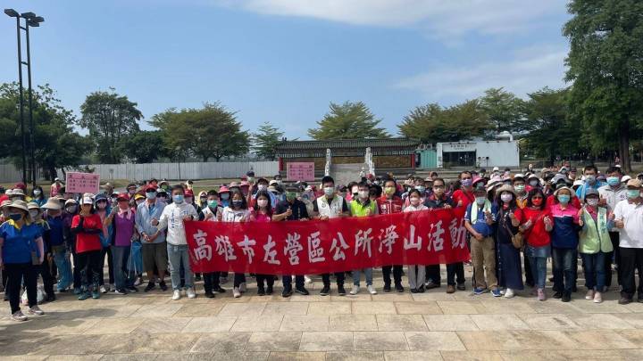 環保尖兵到左營蓮池潭展開淨潭活動 共同攜手清淨家園