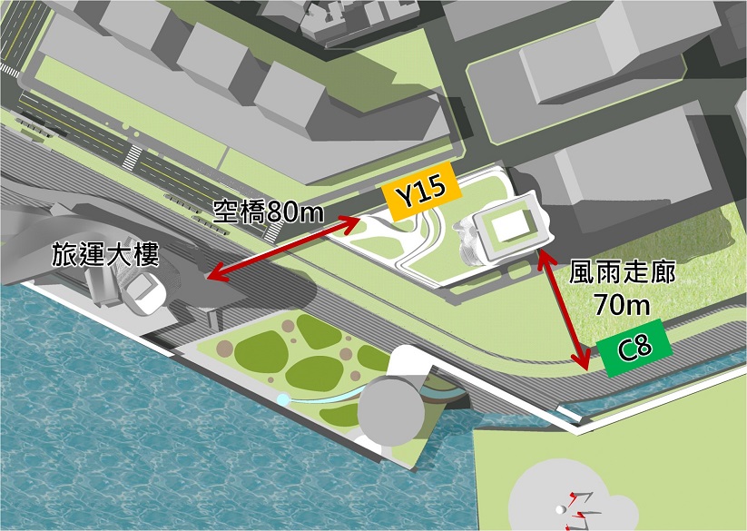 高雄市捷運局回應說明　捷運黃線Y15站轉乘規劃課題